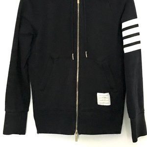 THOM BROWNE 4 Bar Hooded Sweater